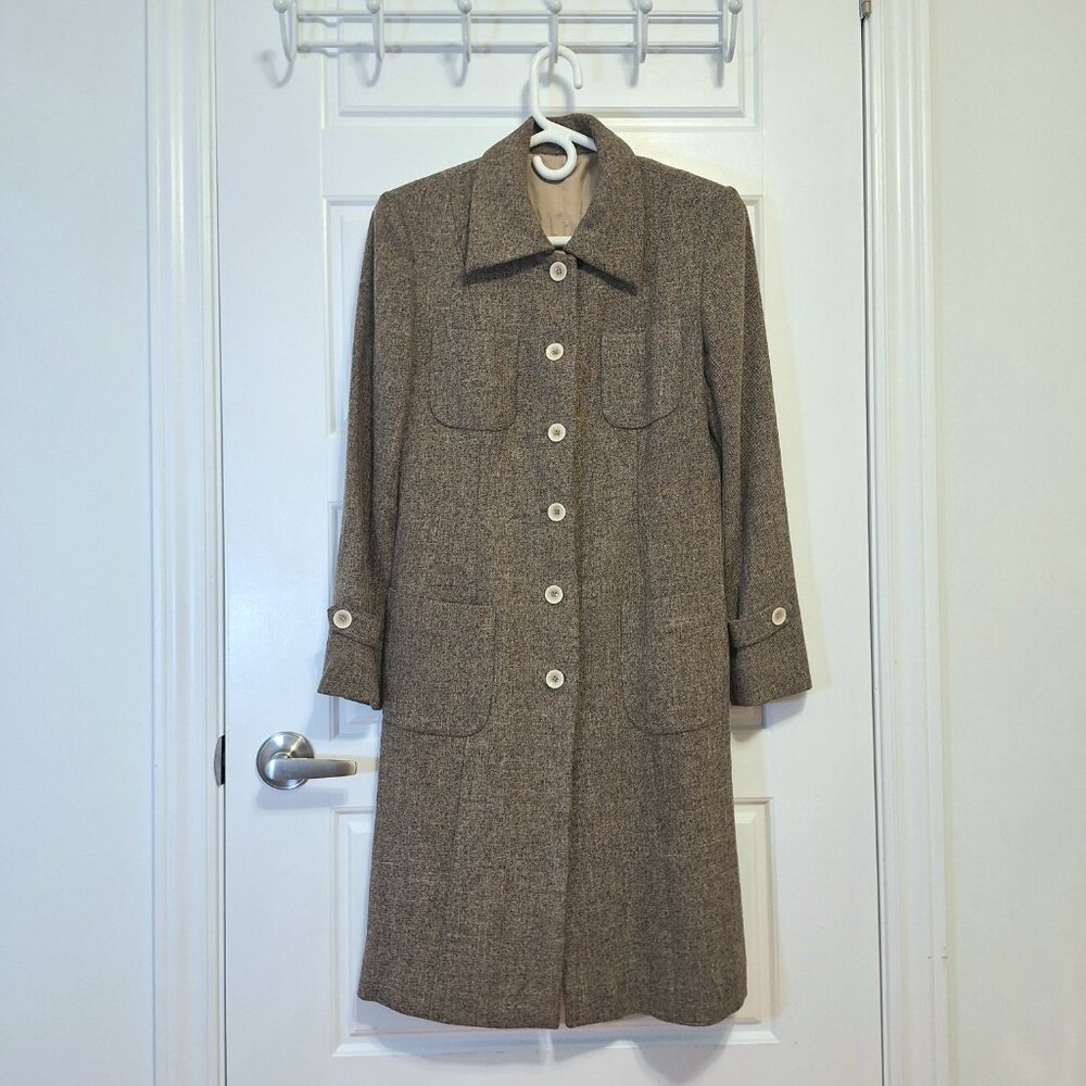 Vintage tailored coat Size Small
